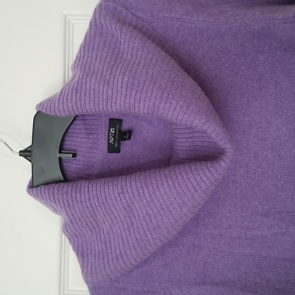 Apt 9 Ladies Cashmere Cowl Neck Sweater - Picture 5 of 6